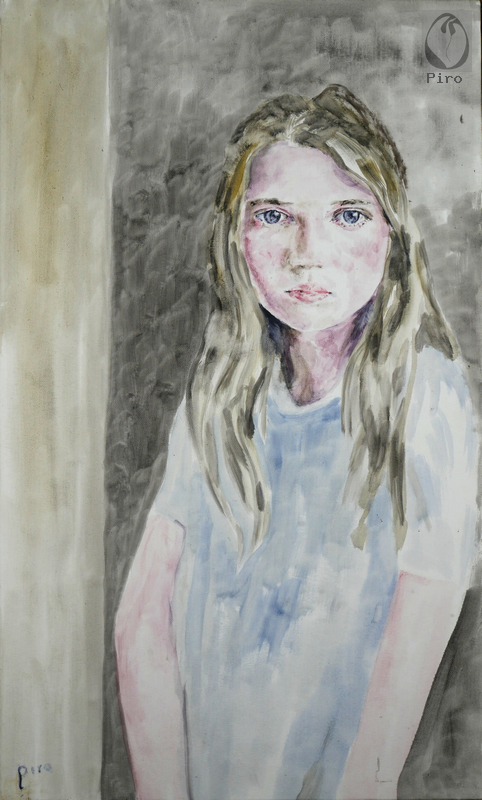 oil on canvas - olio su tela di Piro